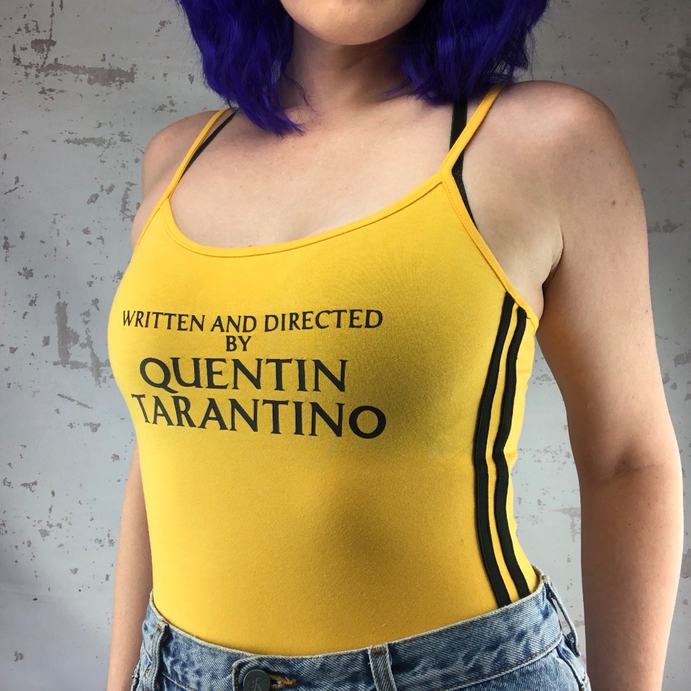 * Quentin Tarantino Kill Bill * Yellow Bodysuit - Picture 3 of 8